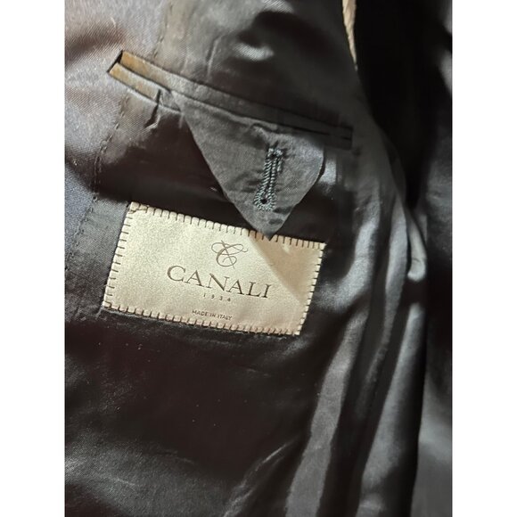 Canali‎ 100% Wool Blue Blazer - Size 36R - Picture 4 of 6